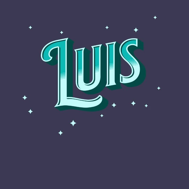 Luis name personalized