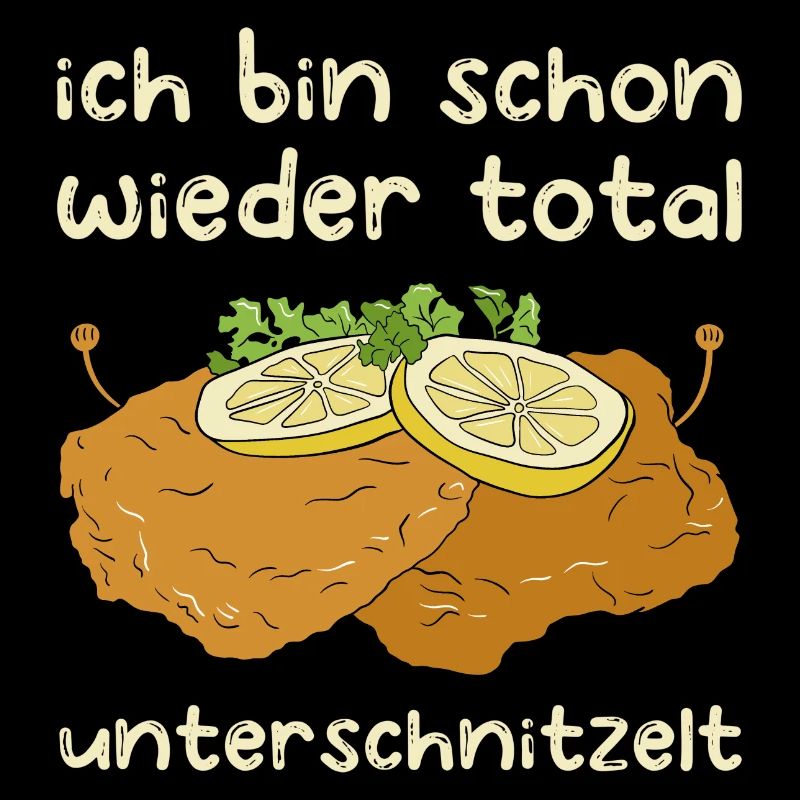 Unterschnitzelt Wiener Schnitzel Fleisch Geschenk
