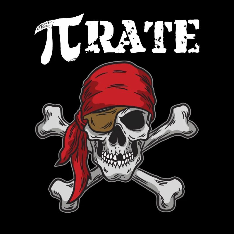 Pi Rate Funny Math Pirate Joke