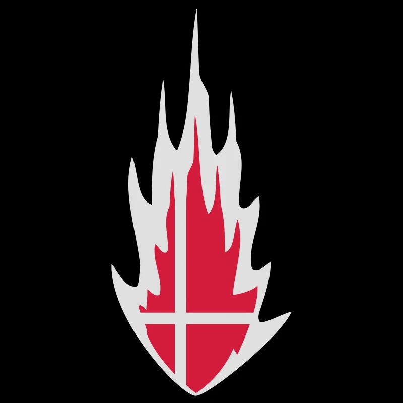 Denmark Danmark Fire Flame Design