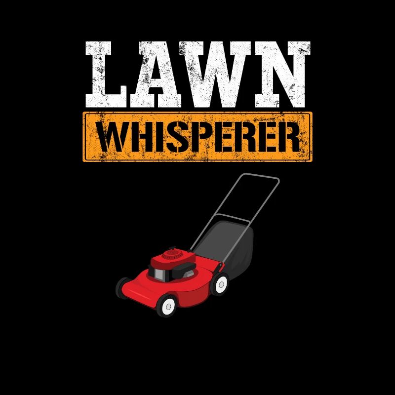 Lawn whisperer mower, mowing