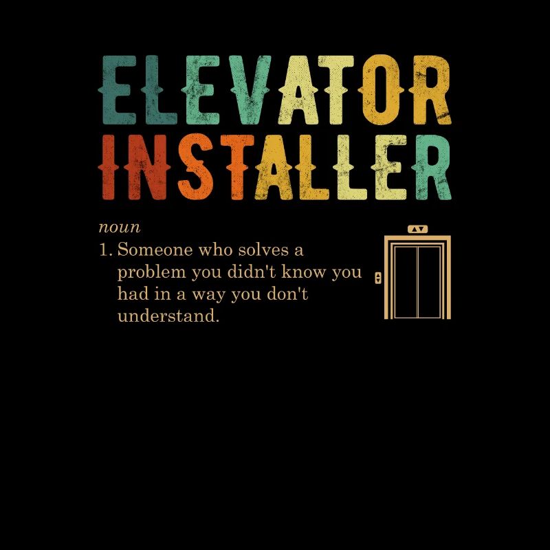 elevator installer definition, mechanic elevator