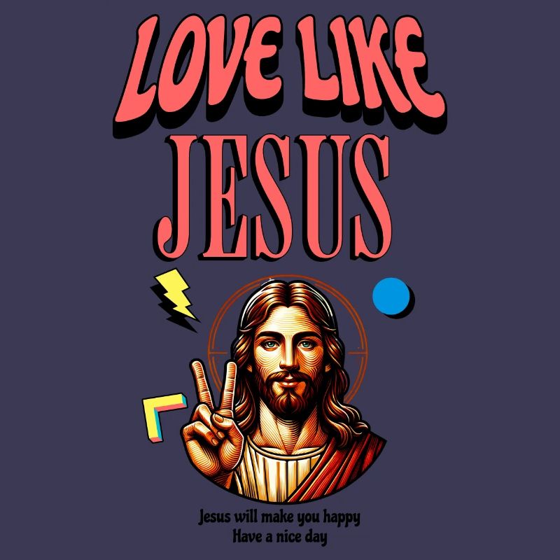 Aimer comme Jésus Visage moderne de Jésus