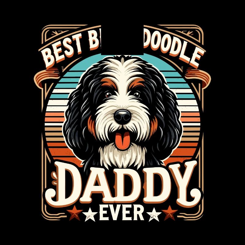 Bernedoodle Hund Daddy