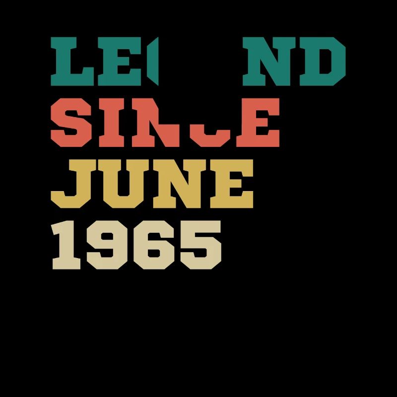 Legende seit Juni 1965 Geburtstagsgeschenk