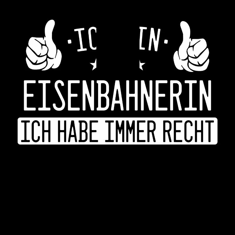 Eisenbahner Lokführer Eisenbahn Bahn Beruf Spruch