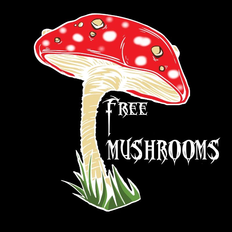 Toadstool, free mushrooms, witch magic, magic shirt