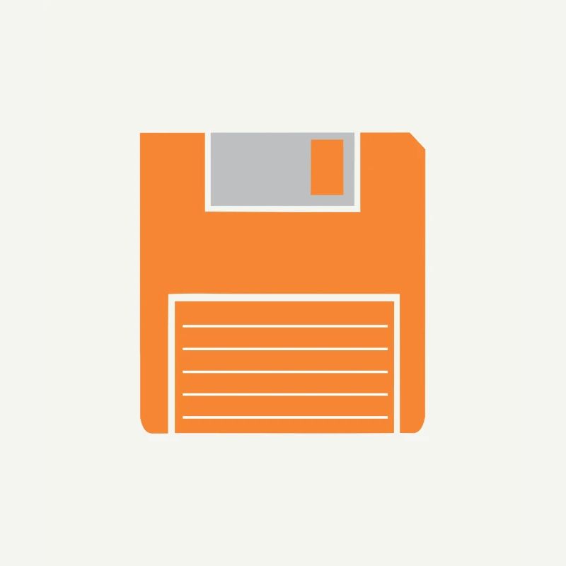 Retro-Diskette