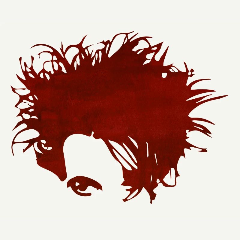 New Wave Hero Red Gothic