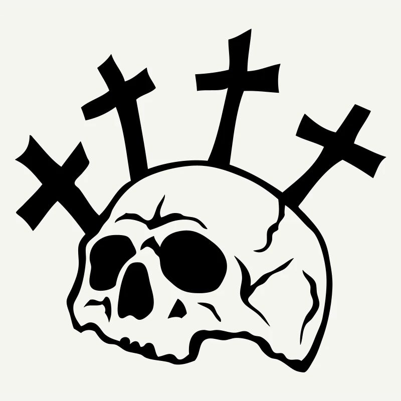 crane croix funeste mort