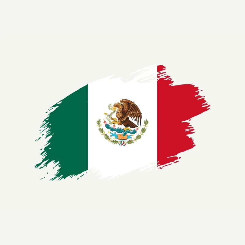 Mexique drapeau mexicain drapeau amérique centrale
