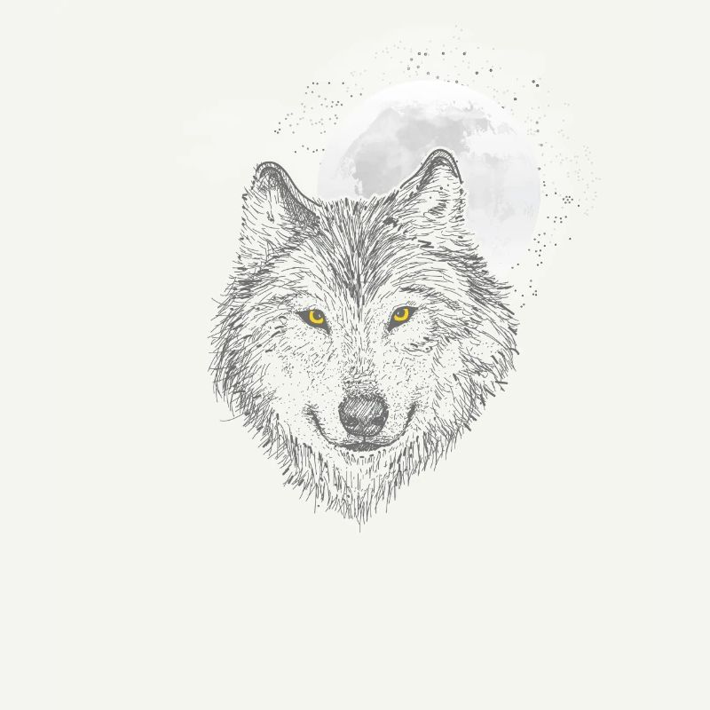 Wolf Wölfe Wald Mystik Geburtstag Wald Geschenk