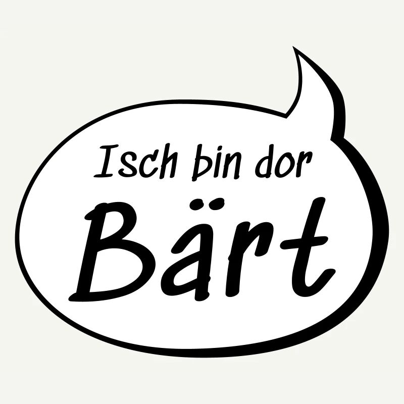 Isch bin dor Bärt Bert auf sächsisch lustig