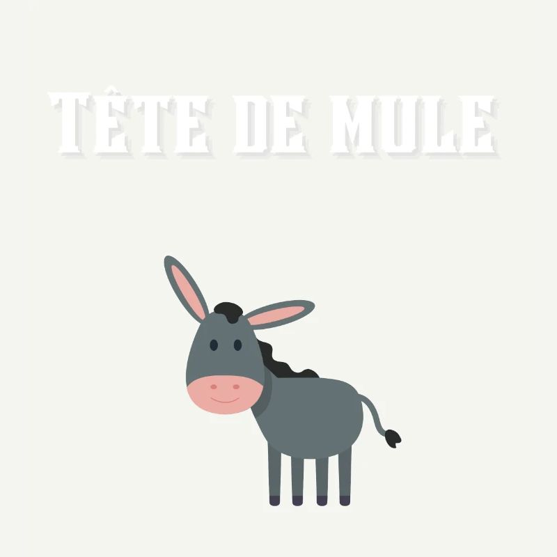 Tête de mule ! 🐴🐎