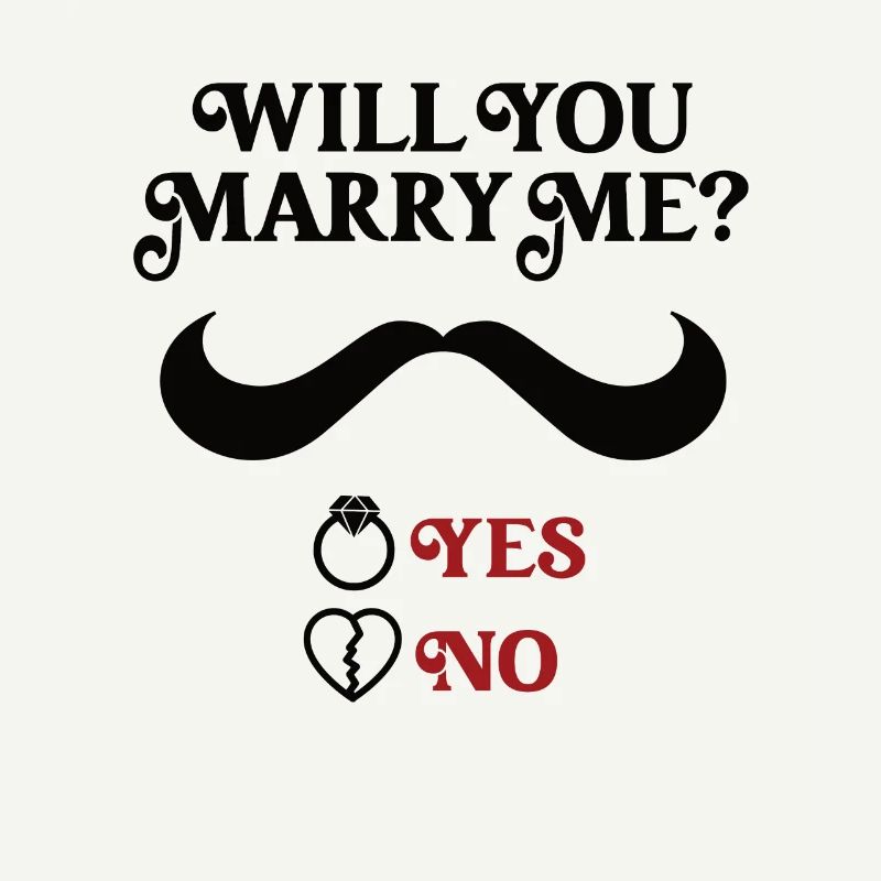 Marriage proposal Demande en mariage