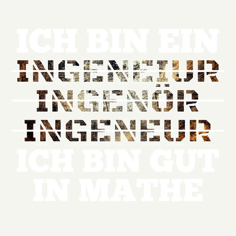 Ingenieur Ich bin gut in Mathe Geschenk