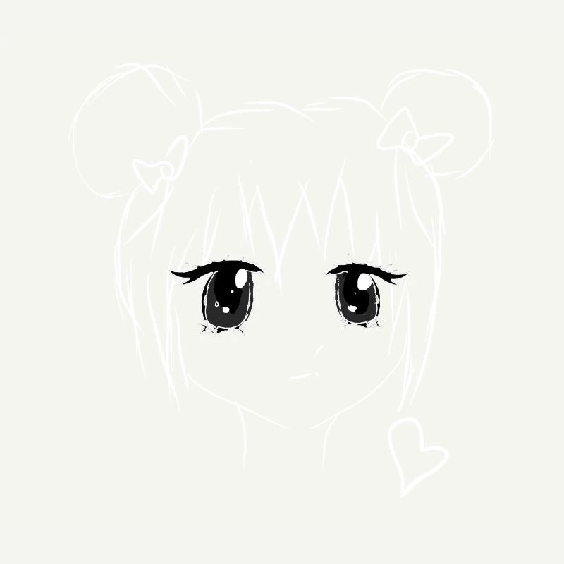 Manga Anime Mädchen