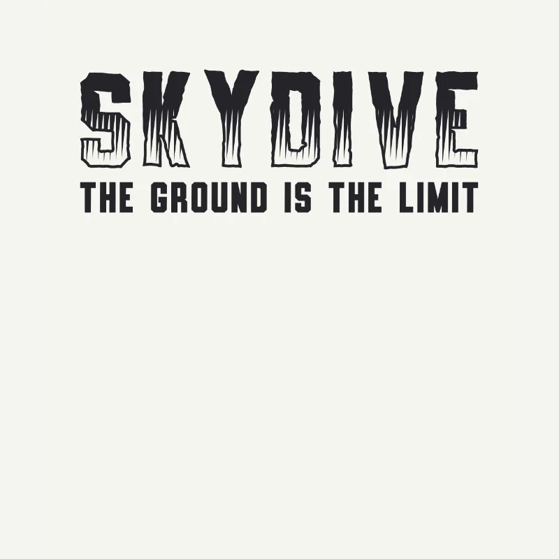 Parachute Skydive Retro Sky