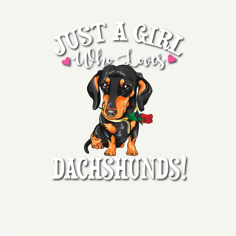 Black Dachshund