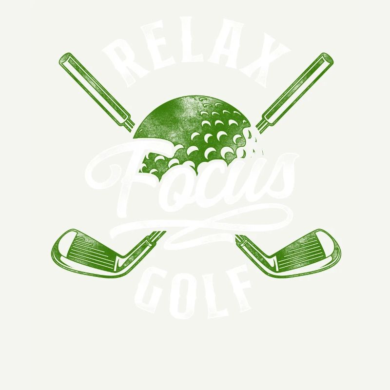 Golf Vintage Relax Focus Golf