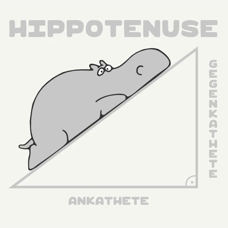 Hippotenuse (Hippo and Pythagoras Edition)