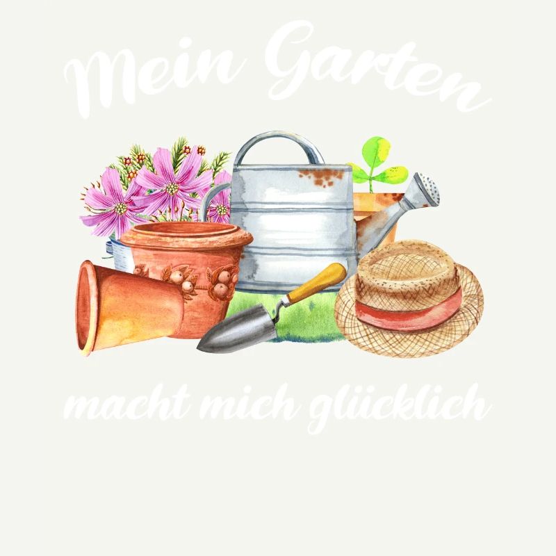 Garten Spruch Gärtner Hobbygärtner Geschenkidee