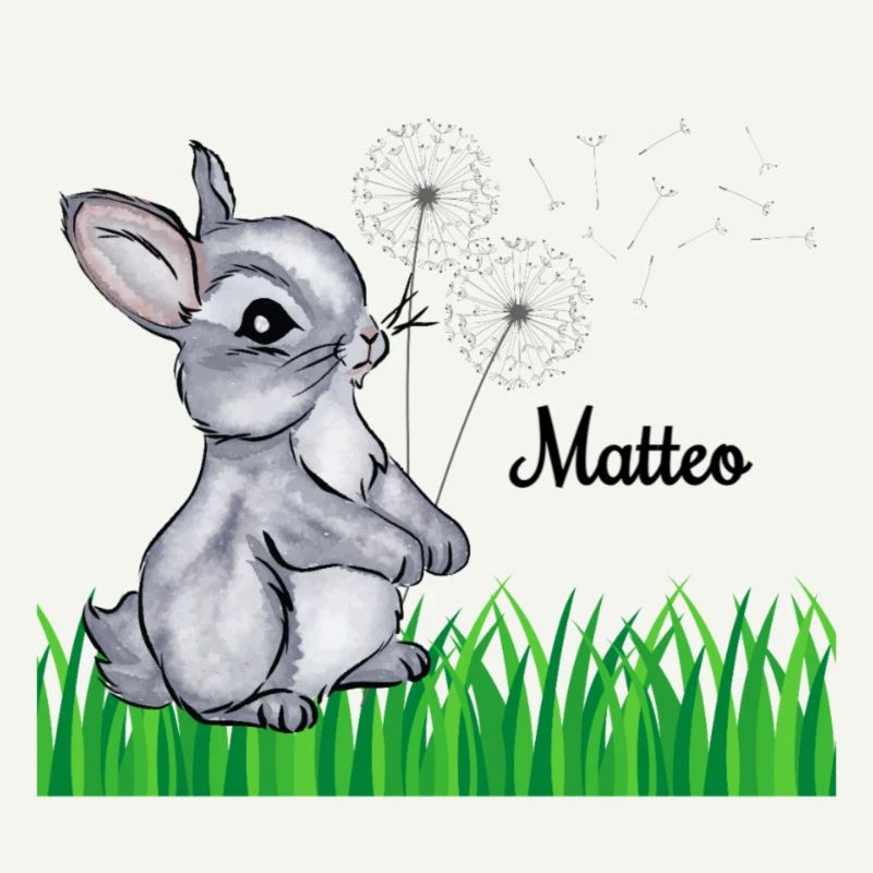 Rabbit Name Gift Matteo