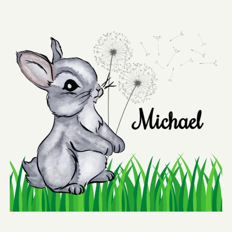 Nom de lapin Cadeau Michael