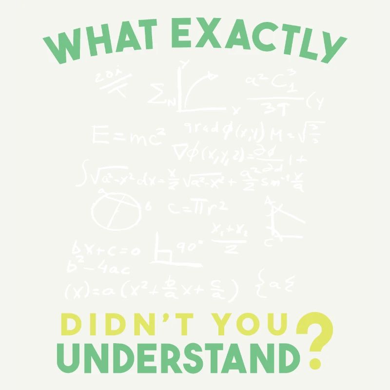 Physique Math Formule Blague
