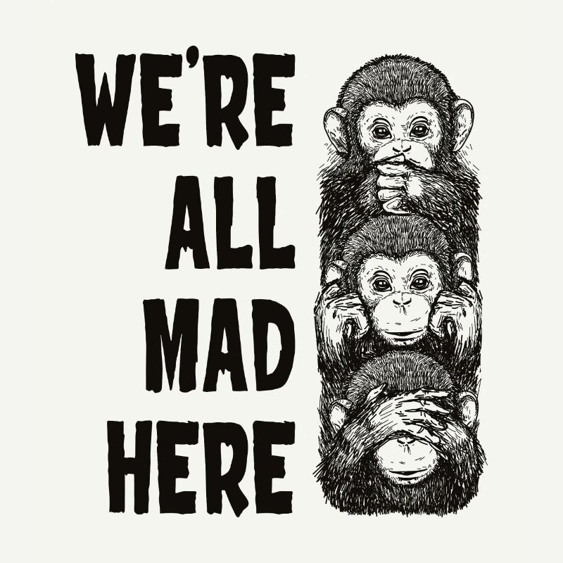 Three monkeys See nothing, say nothing, hear nothing