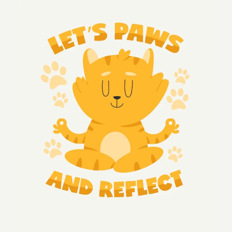Cat: Pause et réflexion - Méditation