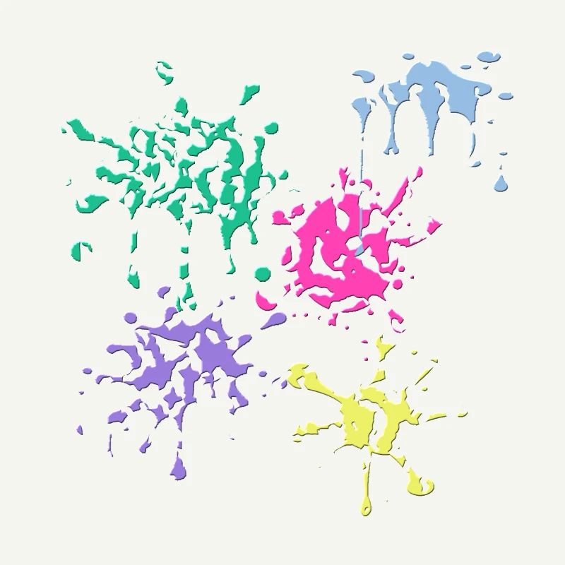 Taches de couleur
