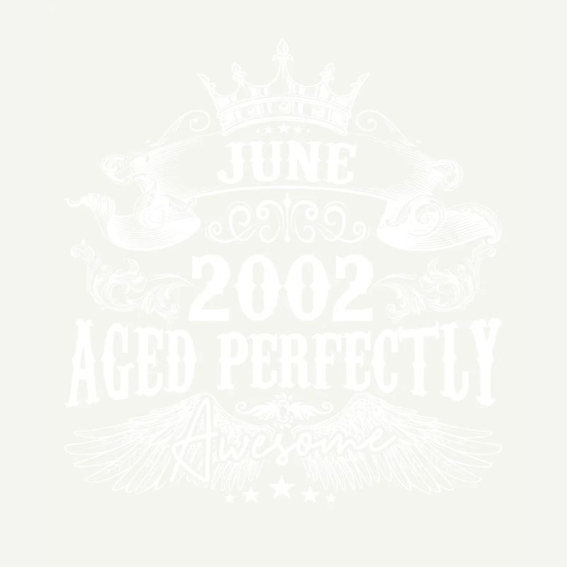 2002| Juni 2002 Geburtstag Perfekt gealtert