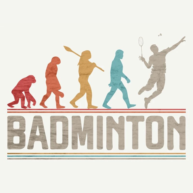 Évolution du badminton drôle de volants Birdie