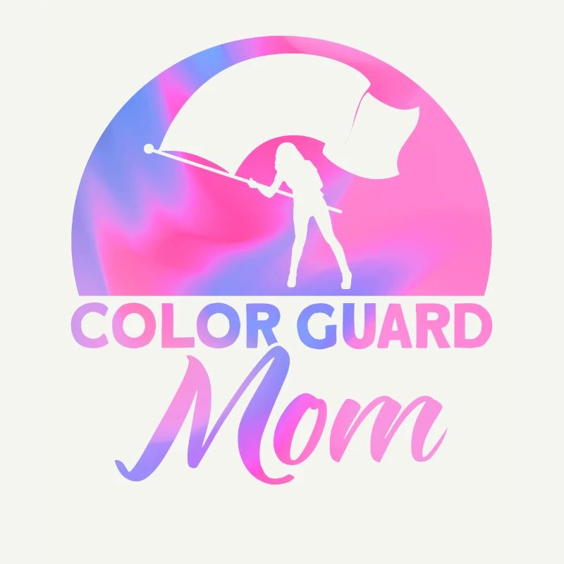 Cadeau de garde de drapeau de maman de la garde de couleur