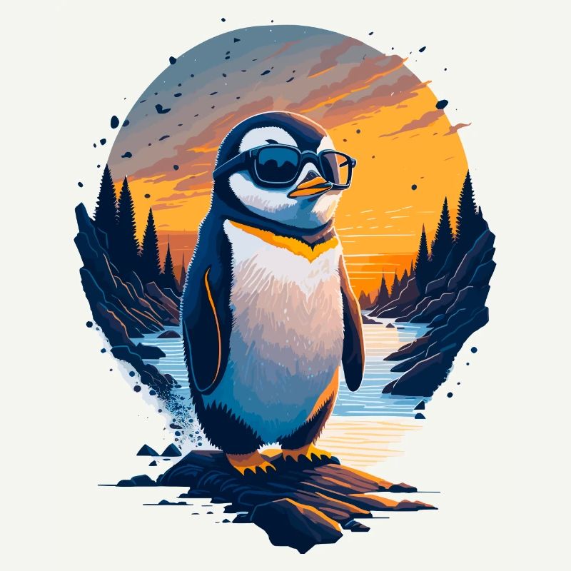 Pingouin mignon