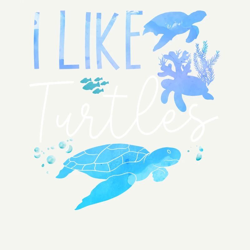 Sea Turtle Tortoise I Like Turtles
