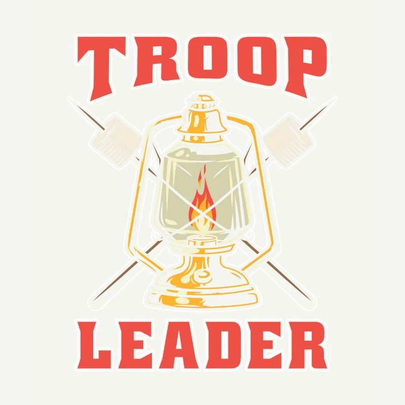 Chef de troupe drôle de scout