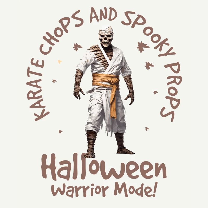 Appréciation de l’instructeur de karaté Halloween