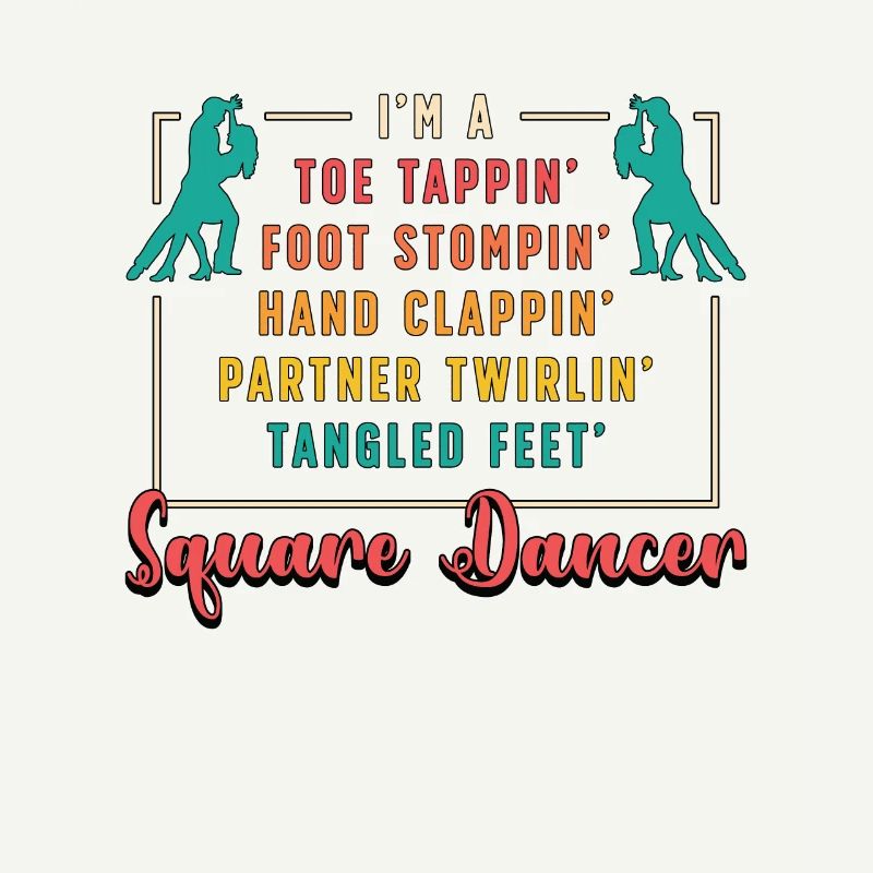 Square Dancing I'm A Toe Tappin' Food Barn Dance