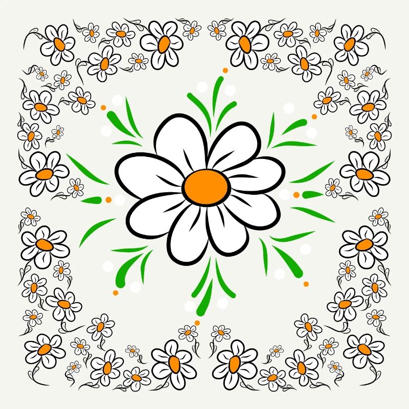 Gänseblümchen Blumenwiese Blumenmuster Blume