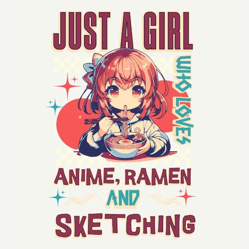 Dessin de ramen d’anime