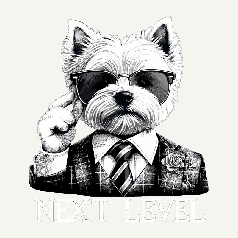 West Highland White Terrier Next Level Anzug