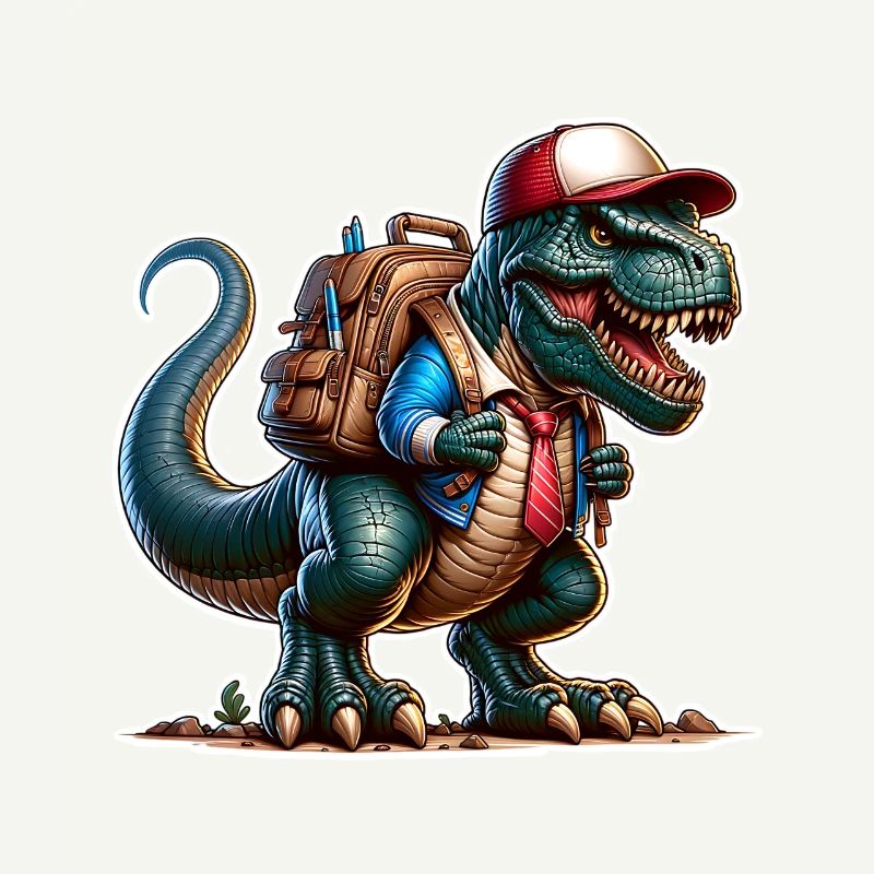 Dinosaurier Schule Einschulung