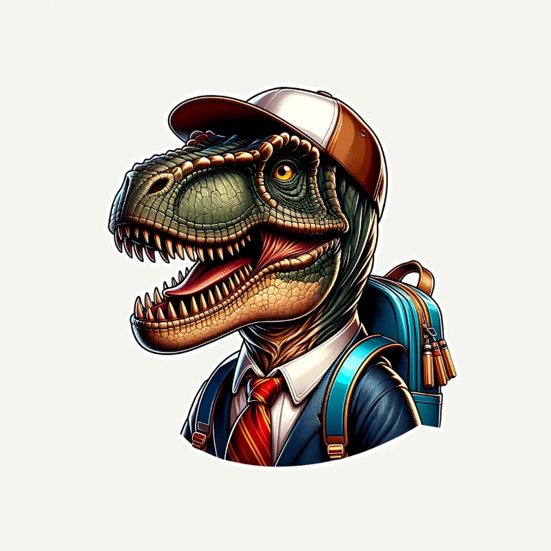 Dinosaurier Schule Einschulung