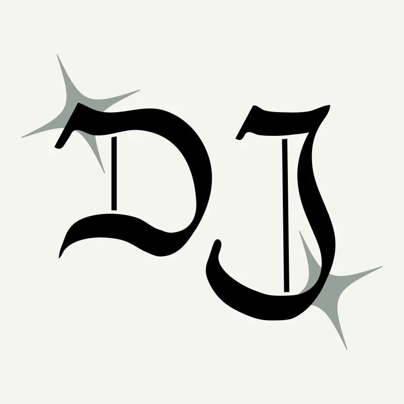 DJ monogram