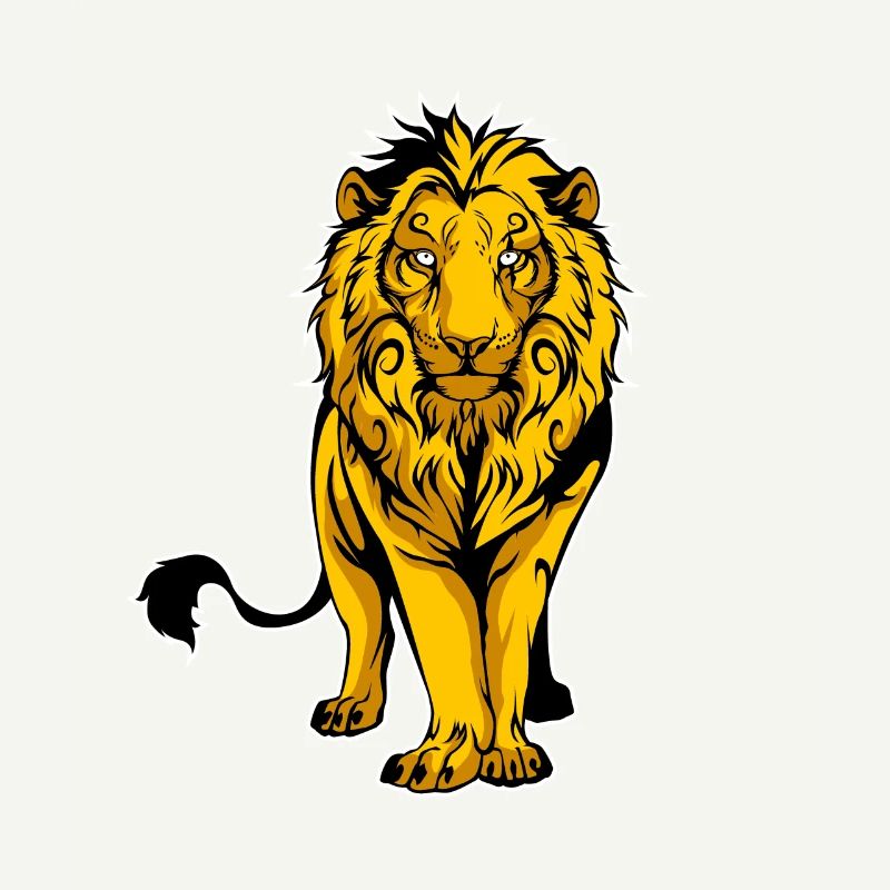 Modern lion