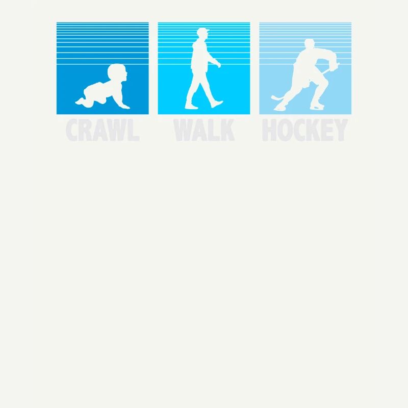 Hockey Evolution, Crawling, Running, Hockey