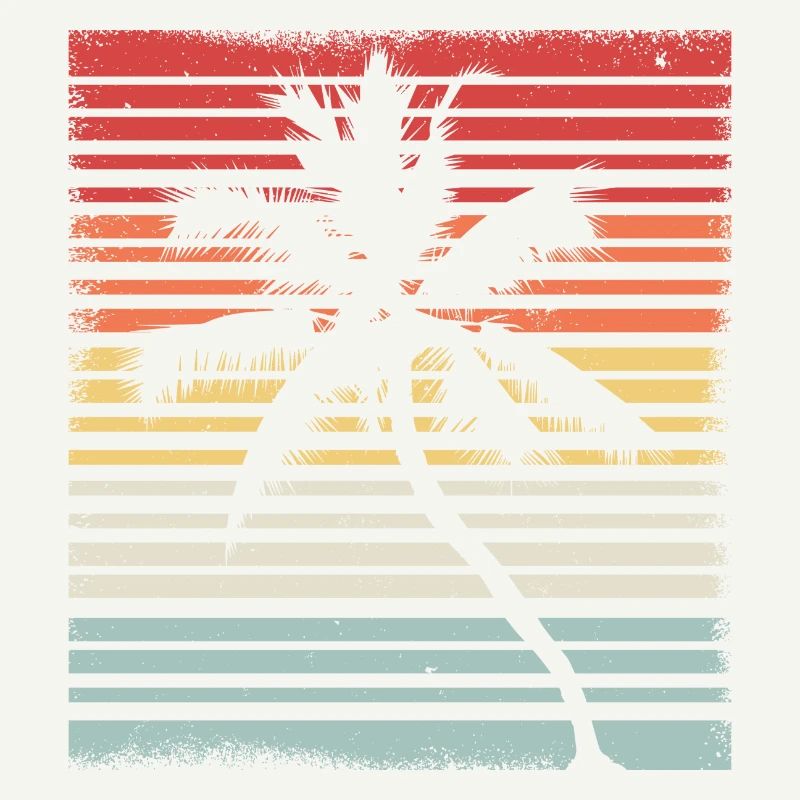 Coconut Retro Vintage Cool Gift