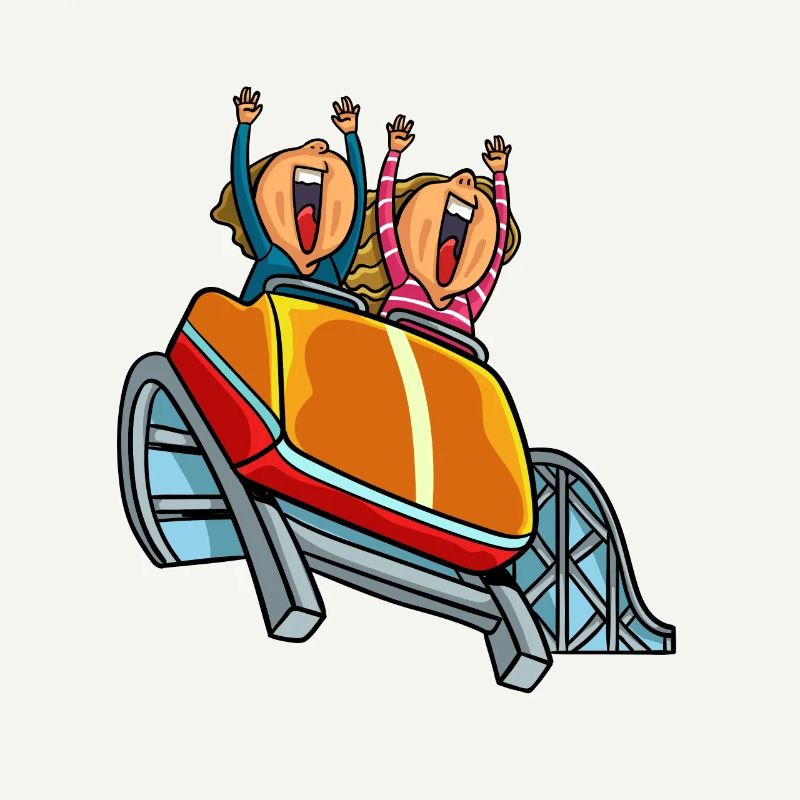 Roller Coaster Ride Theme Park Rummel Gift